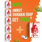 Amrut Shikakai Soap - (Buy 5 Soap & Get 1 Soap Free)