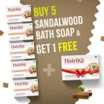 Premium Sandalwood Bath Soap - (Buy 5 Soap & Get 1 Soap Free)